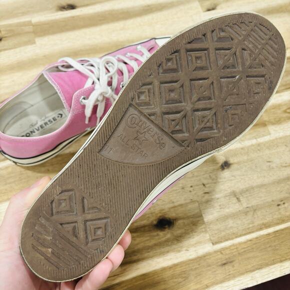 Converse Canvas Chuck Taylor All Star 70 Low Top Pink US Mens 11 Shoes Retro - Picture 8 of 12
